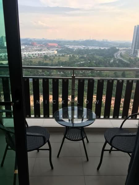 Service Residence for Rent at D'Secret Garden (Pangsapuri Kempas Indah) - Nick Low - Balcony - PropertyGuru.com.my
