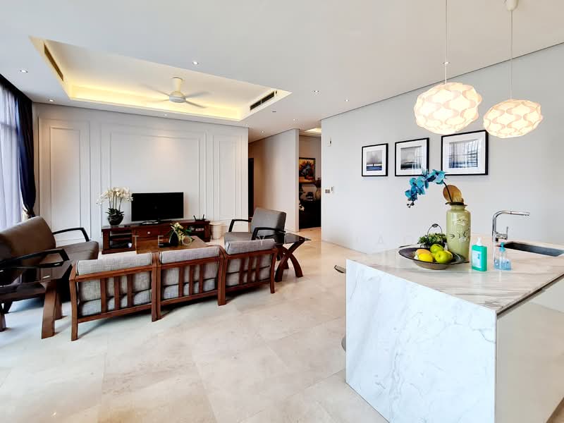 Service Residence for Rent at Quadro Residences - Teoh Yie Hao - Living Room - PropertyGuru.com.my
