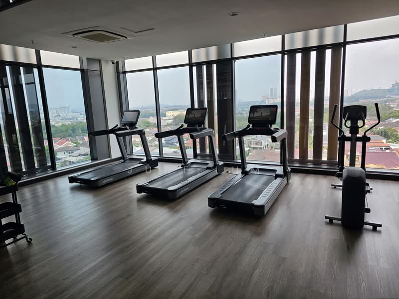 Service Residence for Sale at Megah Rise - June Lum - Gym - PropertyGuru.com.my
