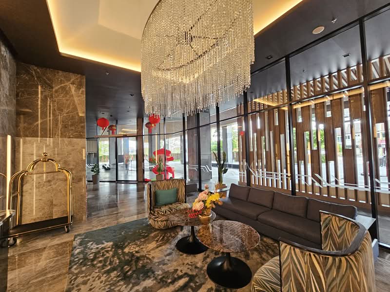 Service Residence for Sale at Megah Rise - June Lum - Lobby - PropertyGuru.com.my