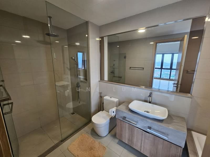 Service Residence for Sale at Megah Rise - June Lum - Master Bathroom - PropertyGuru.com.my