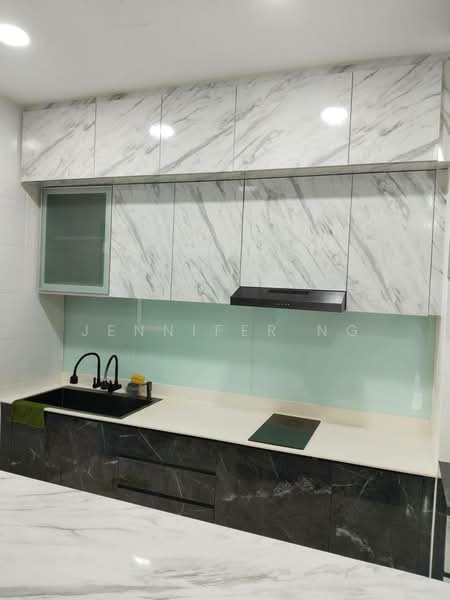 Service Residence for Sale at Meridin Bayvue Serviced Apartment - Jennifer Ng - Kitchen - PropertyGuru.com.my