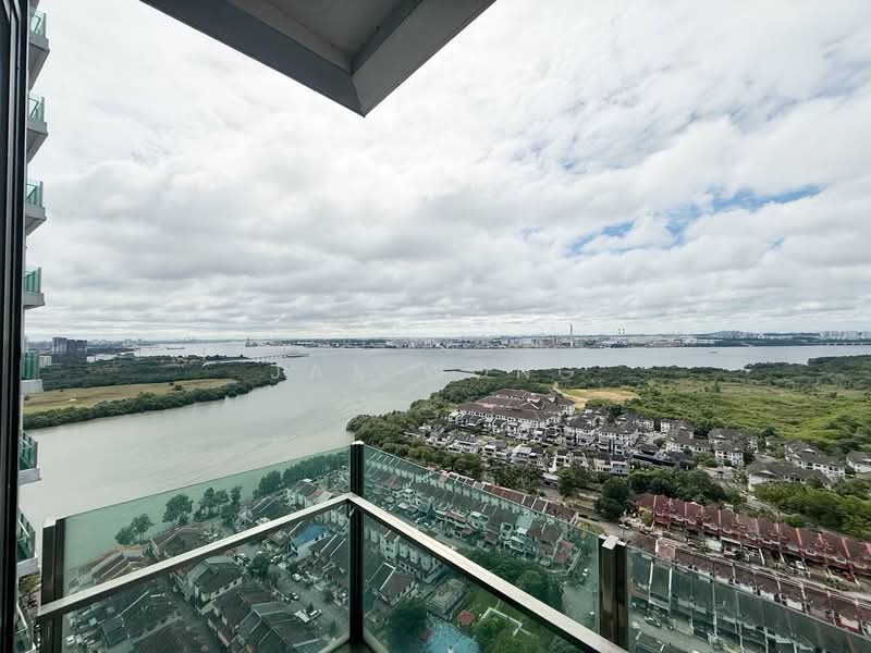 Service Residence for Sale at Wave @ Marina Cove - Jax Wong - Balcony - PropertyGuru.com.my