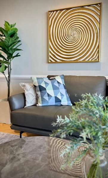 Condominium for Rent at Codrington Residence - KK Kwok - Living Room - PropertyGuru.com.my