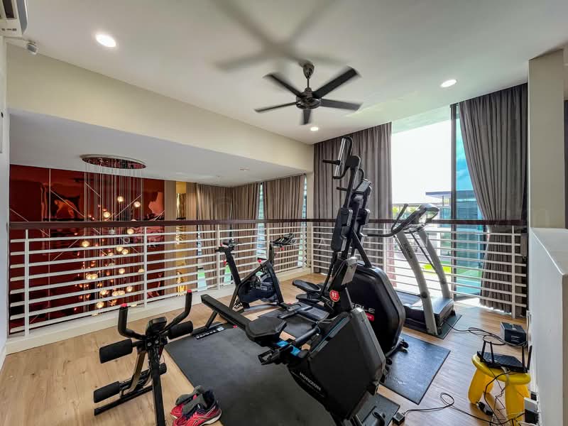 Semi-Detached House for Sale in Denai Alam (Shah Alam) - Priscilla Tan - Gym - PropertyGuru.com.my