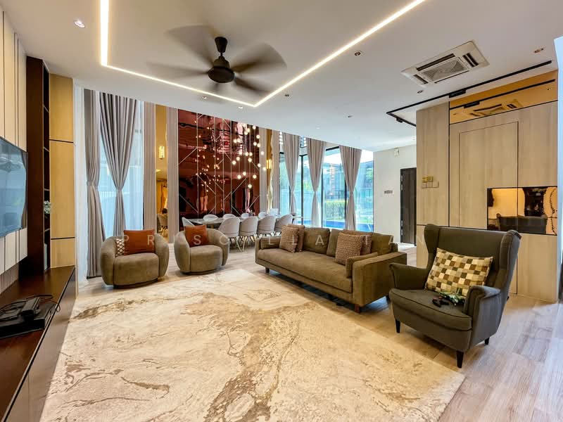 Semi-Detached House for Sale in Denai Alam (Shah Alam) - Priscilla Tan - Living Room - PropertyGuru.com.my