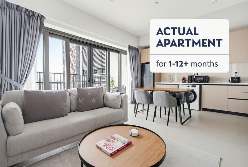 Condominium for Rent at Isola - Blueground Malaysia - Living Room - PropertyGuru.com.my