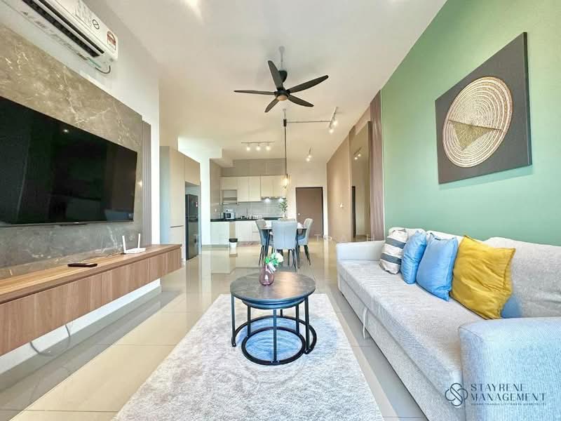 Service Residence for Sale at Twin Tower Residence - Steve Tah - Living Room - PropertyGuru.com.my