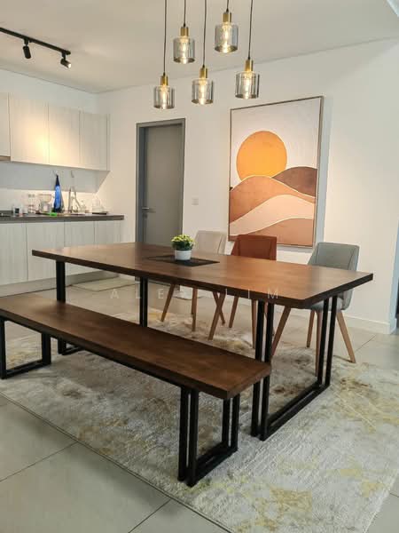 Kondominium untuk Disewa di Triuni Residences - Alex Lim - Dining Room - PropertyGuru.com.my