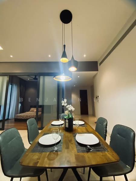 Service Residence for Rent at The Astaka @ 1 Bukit Senyum - Benjamin Lim - Dining Room - PropertyGuru.com.my