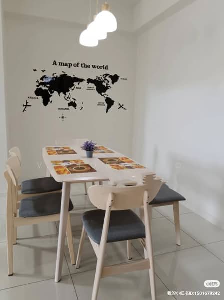 Service Residence for Rent at Emerald 9 - Victor Choo - Dining Room - PropertyGuru.com.my