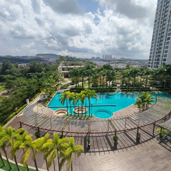 Servis Apartment untuk Disewa di Green Haven - Jessica Ma - Pool - PropertyGuru.com.my