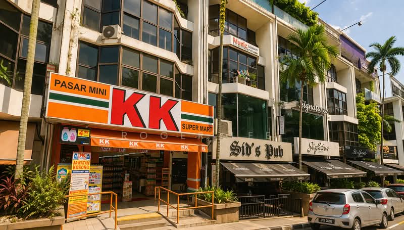 For Rent - Bukit Damansara @ Damansara Heights | Wholeblock Shoplot for Rent
