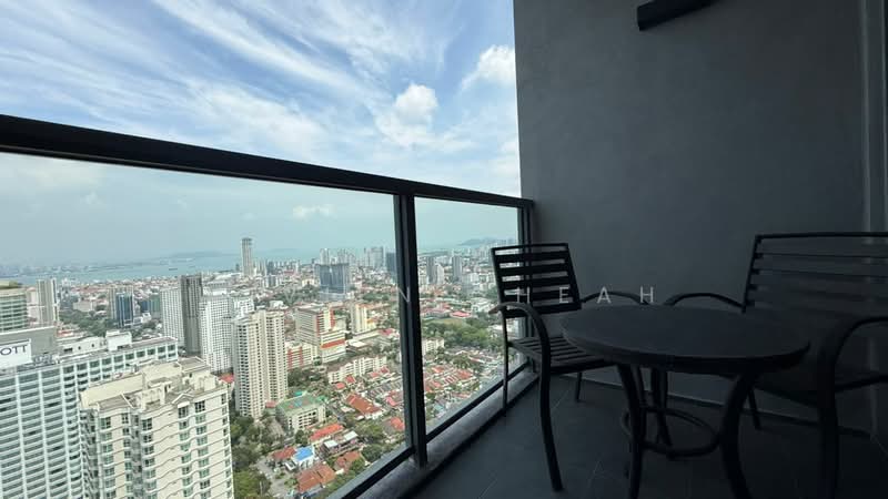 Service Residence for Rent at Marriott Residence @ Gurney - Vivien Cheah - Balcony - PropertyGuru.com.my