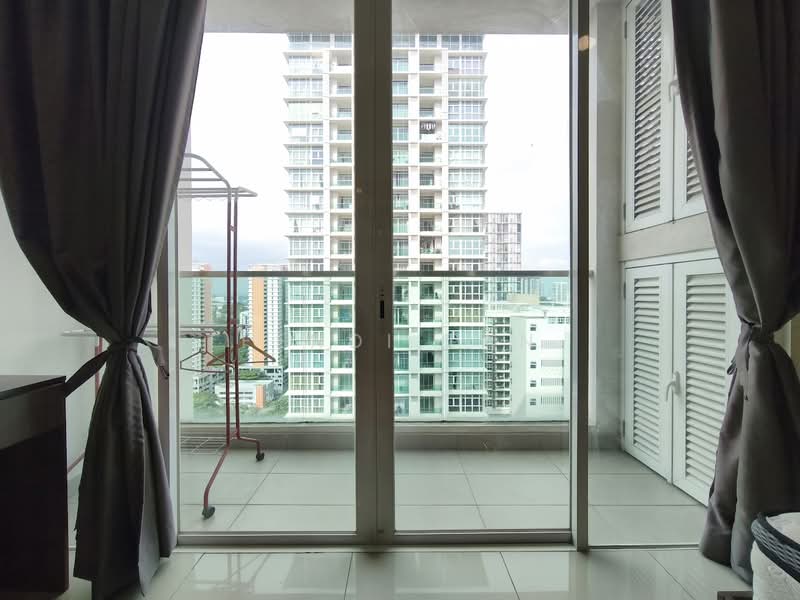 Condominium for Rent at Mutiara Ville - Fendi tan - Balcony - PropertyGuru.com.my