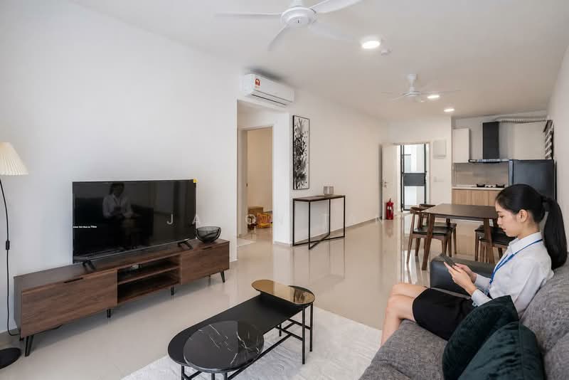 Servis Apartment untuk Disewa di Hana @ Eco Ardence - Jason Tan - Living Room - PropertyGuru.com.my