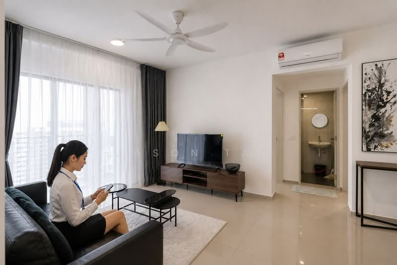 Servis Apartment untuk Disewa di Hana @ Eco Ardence - Jason Tan - Living Room - PropertyGuru.com.my