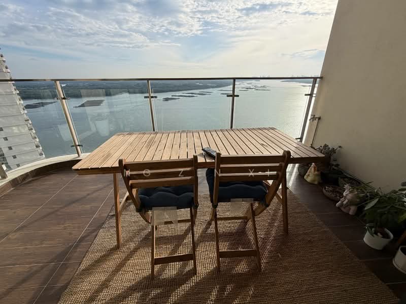 Kondominium untuk Dijual di Lovell @ Country Garden Danga Bay - NG ZEN XI - Balcony - PropertyGuru.com.my