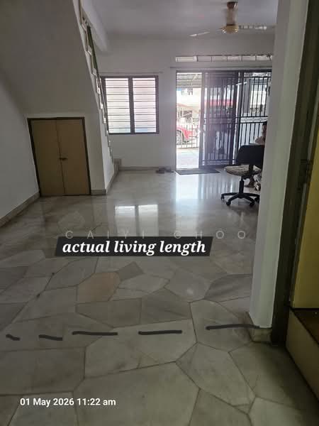 Untuk Dijual - Double Storey low cost terrace house at Pekan Razaki for sale