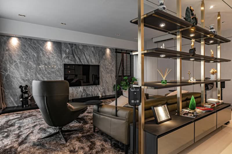Servis Apartment untuk Dijual di The Rosewoodz @ Bukit Jalil - ANS TOH - Living Room - PropertyGuru.com.my