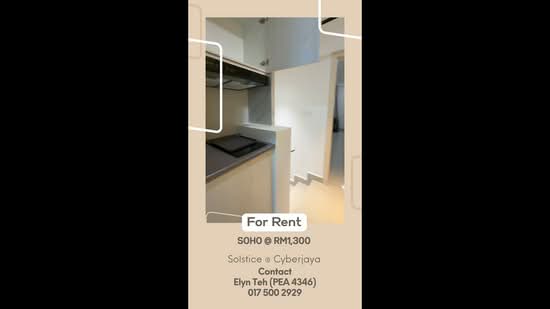 Servis Apartment untuk Disewa di Solstice @ Pan'gaea - Elyn Teh - PropertyGuru.com.my