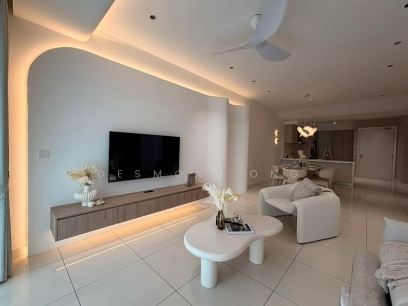 Servis Apartment untuk Dijual di Suasana Bukit Ceylon / Raja Chulan Residences - Desmond Ong - Living Room - PropertyGuru.com.my
