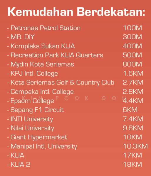 For Sale Residensi KLIA