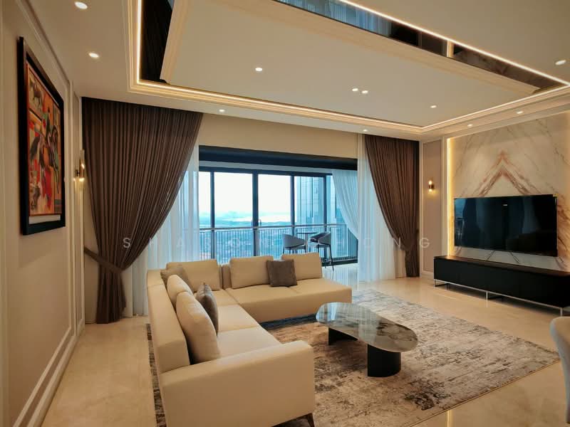 Service Residence for Sale at The Astaka @ 1 Bukit Senyum - Sharon Chong - Living Room - PropertyGuru.com.my