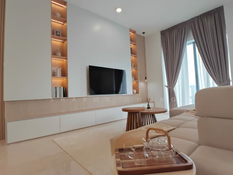 Service Residence for Sale at The Astaka @ 1 Bukit Senyum - Sharon Chong - Living Room - PropertyGuru.com.my