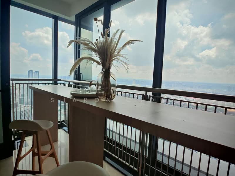 Service Residence for Sale at The Astaka @ 1 Bukit Senyum - Sharon Chong - Balcony - PropertyGuru.com.my