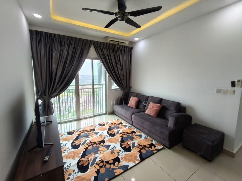 Service Residence for Rent at Meridin Bayvue Serviced Apartment - Le Ching . - Living Room - PropertyGuru.com.my