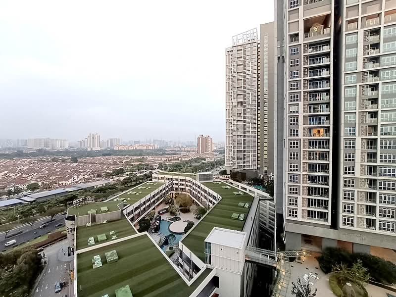 Service Residence for Rent at Eco Sky - Andy Gan - View from balcony - PropertyGuru.com.my