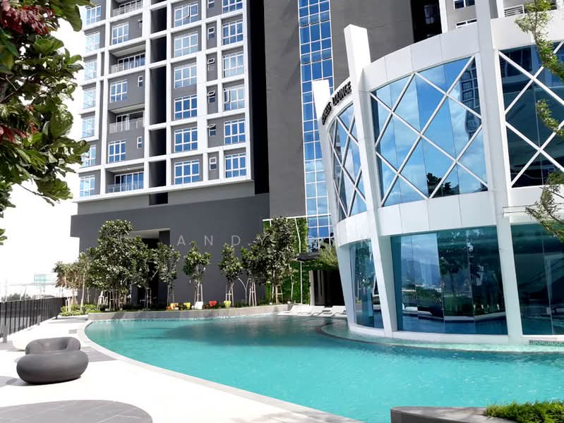 Servis Apartment untuk Dijual di Eco Sky - Andy Gan - Pool side view - PropertyGuru.com.my