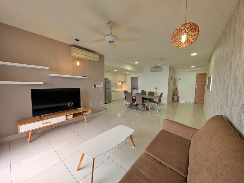 Service Residence for Rent at Teega Suites - Wilson Tee - Living Room - PropertyGuru.com.my