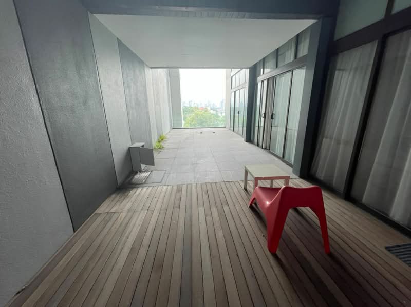 Service Residence for Sale at Clearwater Residences - Jeremy . - Balcony - PropertyGuru.com.my