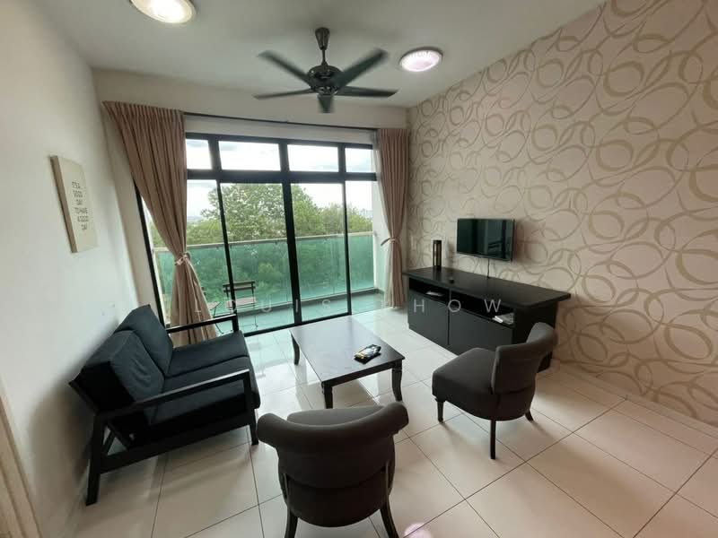 Service Residence for Rent at Sky Loft Premium Suites - Louis Khow - Living Room - PropertyGuru.com.my