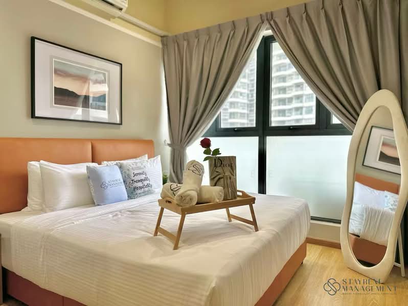 Service Residence for Sale at TriTower Residence @ Johor Bahru Sentral - Roger Lee - Bedroom - PropertyGuru.com.my