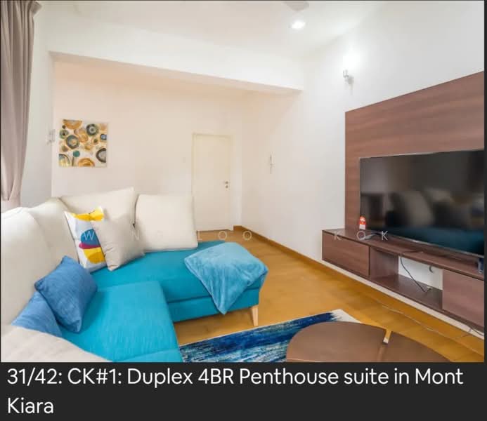 Kondominium untuk Dijual di Ceriaan Kiara - Weng Loong Kok - Living Room - PropertyGuru.com.my