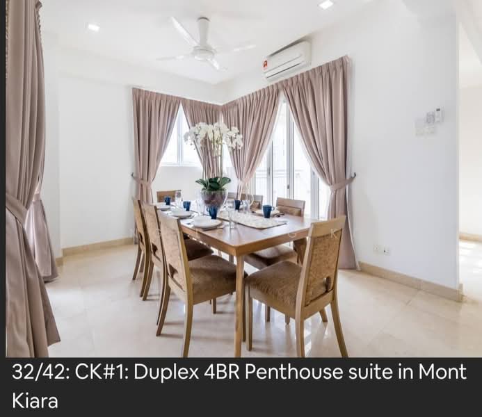 Kondominium untuk Dijual di Ceriaan Kiara - Weng Loong Kok - Dining Room - PropertyGuru.com.my