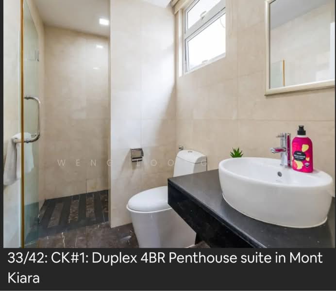 Kondominium untuk Dijual di Ceriaan Kiara - Weng Loong Kok - Bathroom - PropertyGuru.com.my