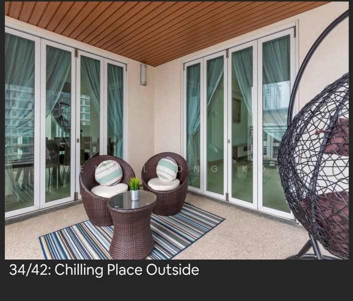 Kondominium untuk Dijual di Ceriaan Kiara - Weng Loong Kok - Balcony - PropertyGuru.com.my