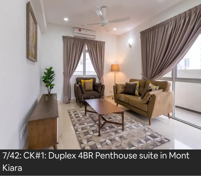 Kondominium untuk Dijual di Ceriaan Kiara - Weng Loong Kok - Living Room - PropertyGuru.com.my