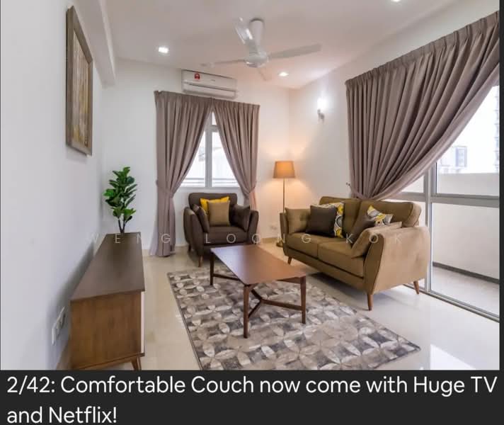 Kondominium untuk Dijual di Ceriaan Kiara - Weng Loong Kok - Living Room - PropertyGuru.com.my