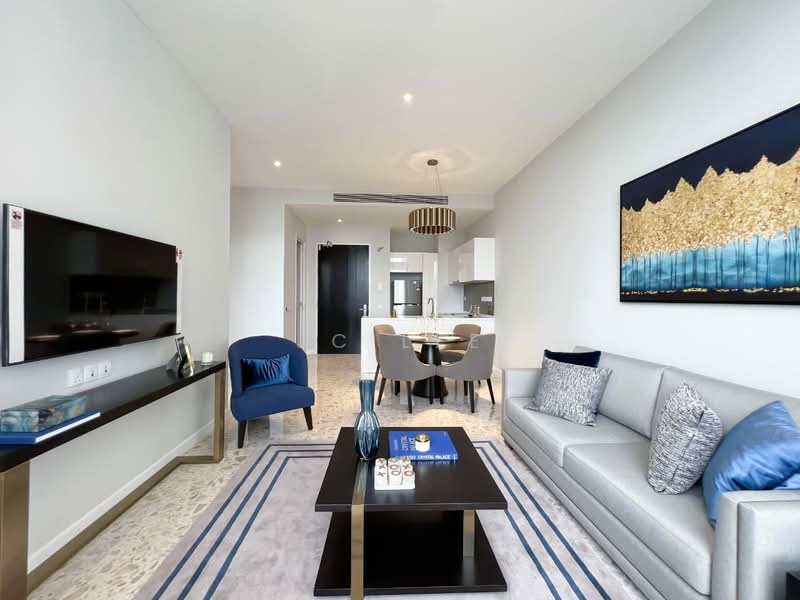 Service Residence for Rent at Pavilion Ceylon Hill - JC Lee - Living Room - PropertyGuru.com.my