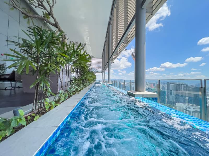 Service Residence for Rent at Pavilion Ceylon Hill - JC Lee - Pool - PropertyGuru.com.my
