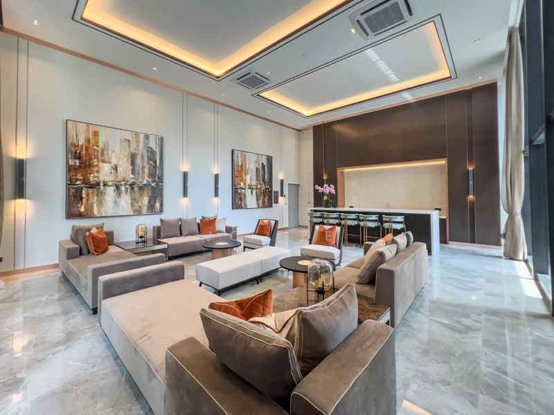 Service Residence for Rent at Pavilion Ceylon Hill - JC Lee - Living Room - PropertyGuru.com.my