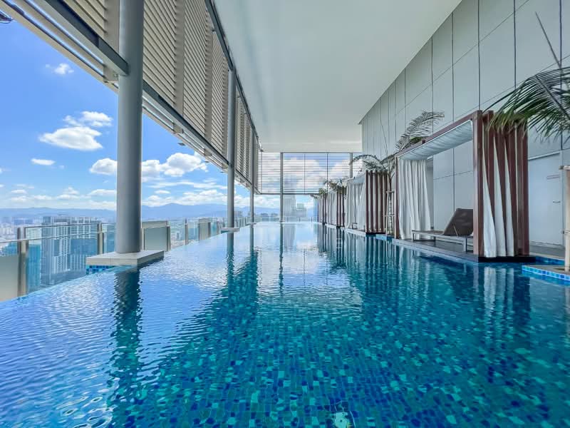 Service Residence for Rent at Pavilion Ceylon Hill - JC Lee - Pool - PropertyGuru.com.my