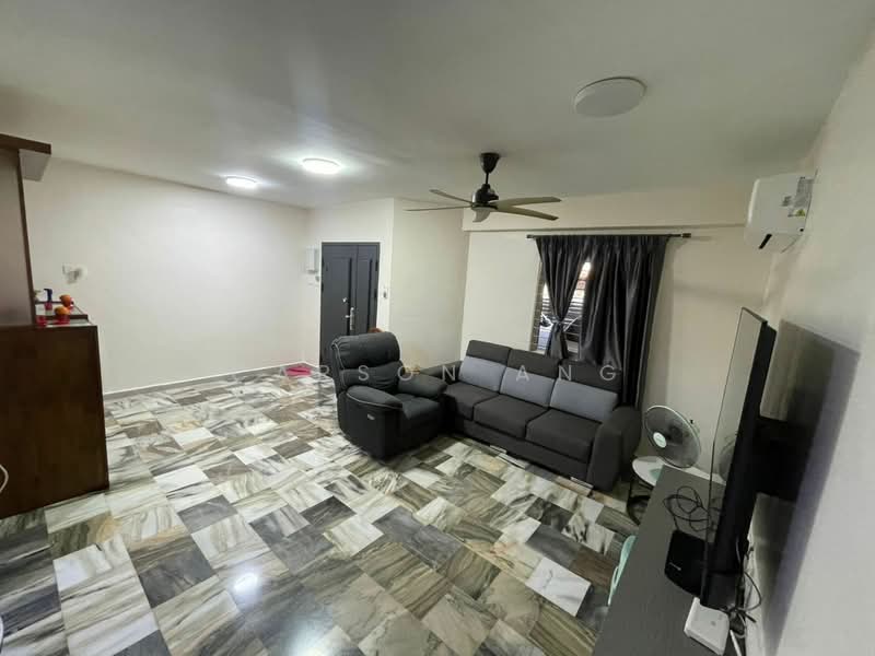 Rumah Teres 2 Tingkat untuk Dijual di Taman Perkasa (Butterworth) - Carson Ang - Living Room - PropertyGuru.com.my