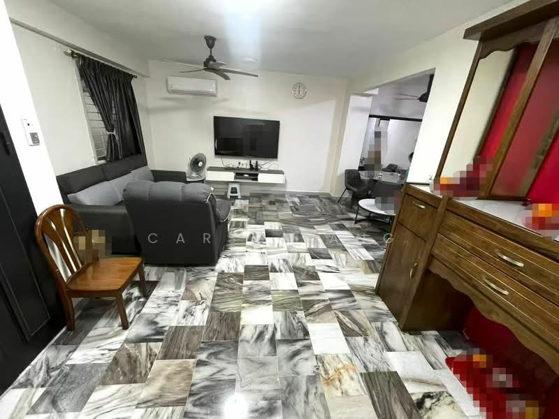 Rumah Teres 2 Tingkat untuk Dijual di Taman Perkasa (Butterworth) - Carson Ang - Living Room - PropertyGuru.com.my
