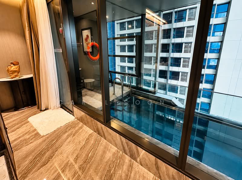 Servis Apartment untuk Dijual di Imperial Lexis - Carol Soong - Pool - PropertyGuru.com.my